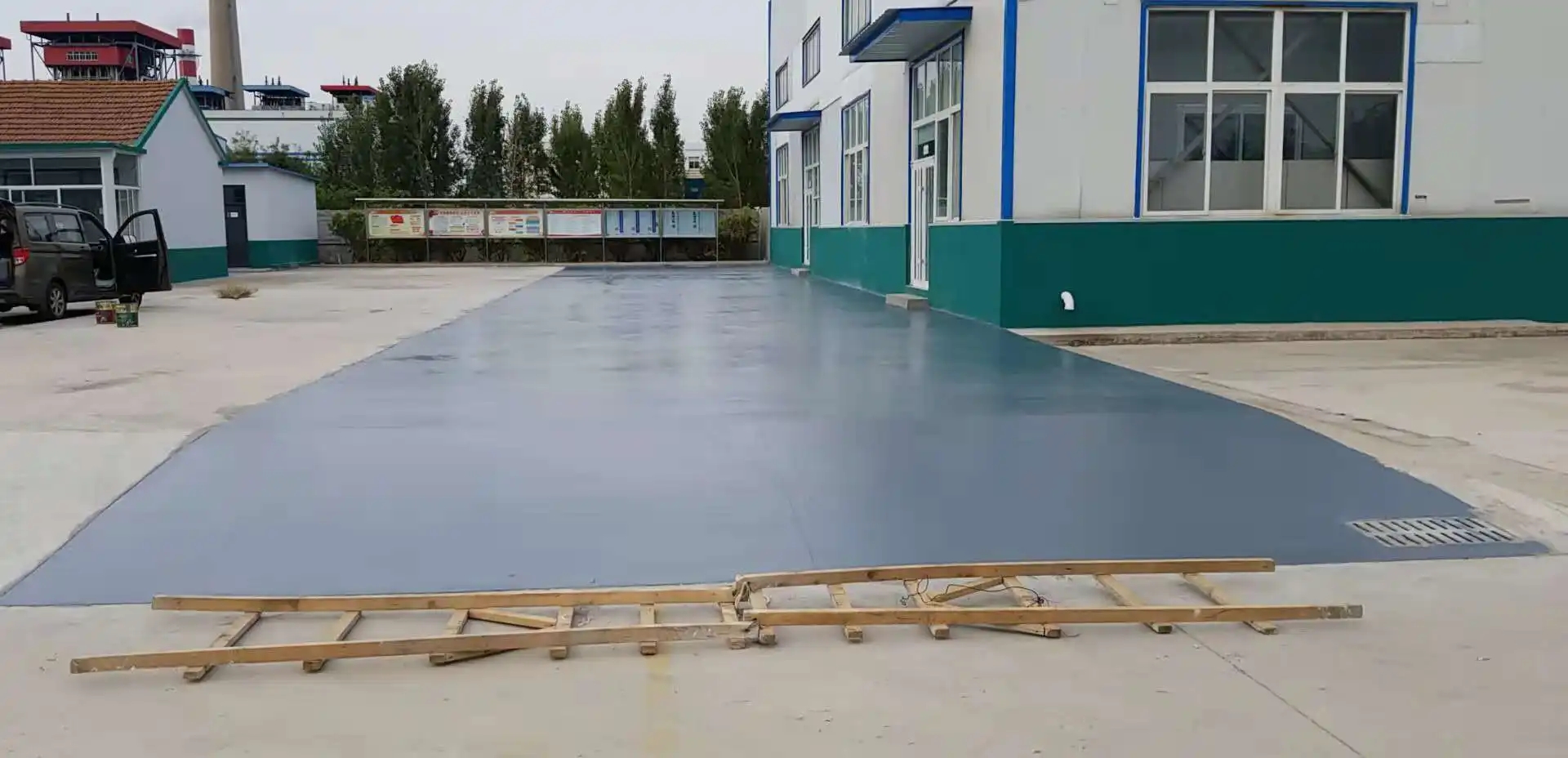 凉山车间厂房地坪漆修补翻新